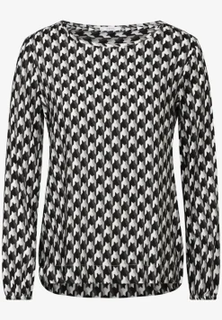 Blouse à imprimé graphique