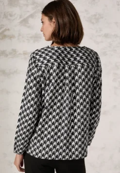 Blouse à imprimé graphique