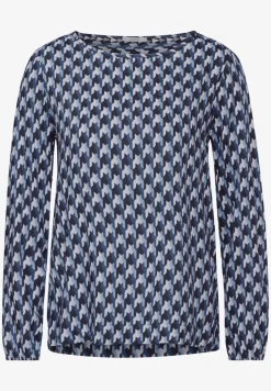 Blouse à imprimé graphique