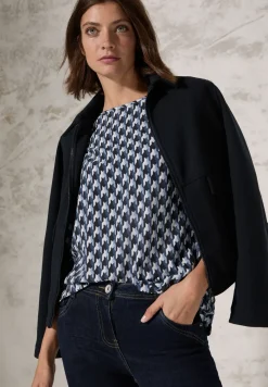 Blouse à imprimé graphique