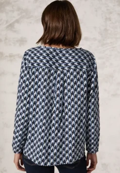 Blouse à imprimé graphique