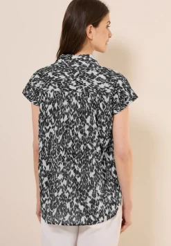 Blouse à imprimé minimal