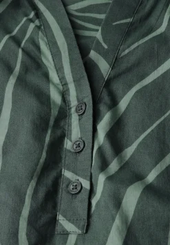 Blouse à imprimé mixte
