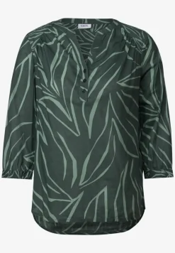 Blouse à imprimé mixte