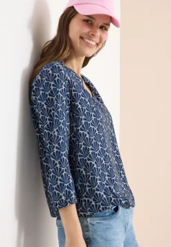 Blouse à manches 3/4 avec détails scintillants