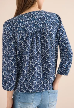 Blouse à manches 3/4 avec détails scintillants