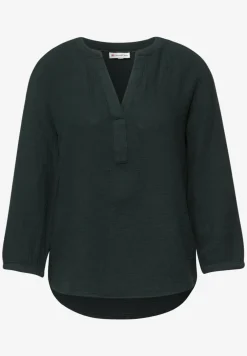 Blouse à manches 3/4 en qualité mousseline