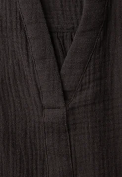 Blouse à manches 3/4 en qualité mousseline
