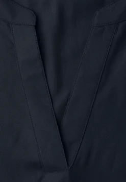 Blouse à manches courtes avec turn-up