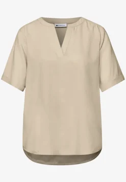 Blouse à manches courtes avec turn-up