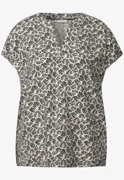 Blouse à manches courtes avec imprimé