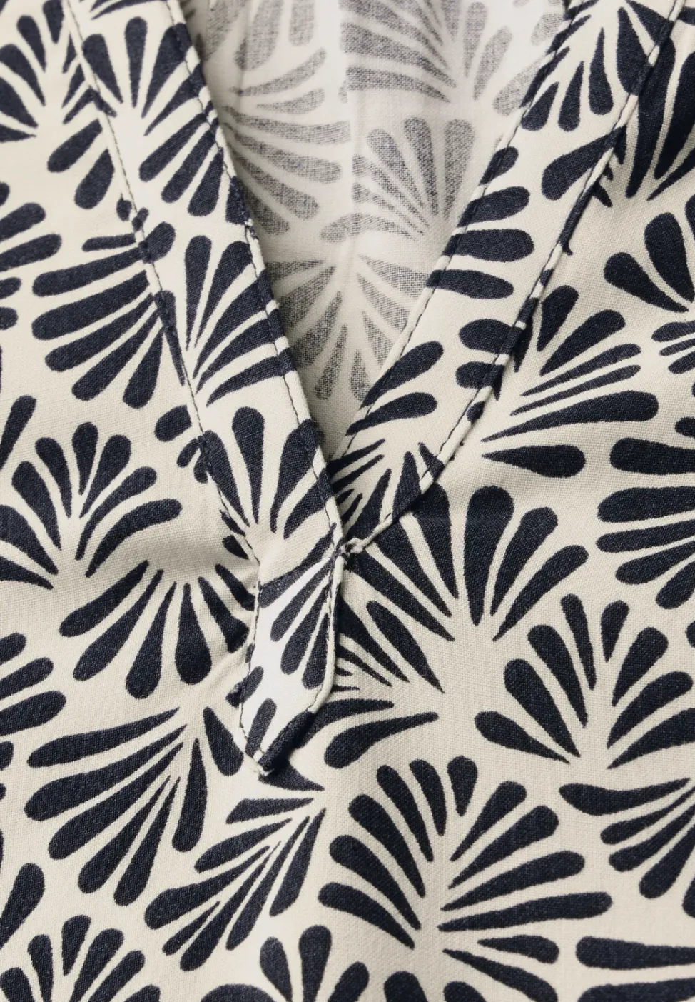 Blouse à manches courtes avec imprimé