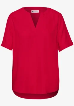 Blouse à manches courtes avec turn-up