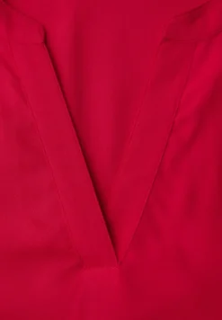 Blouse à manches courtes avec turn-up