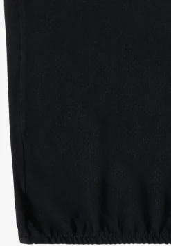 Blouse à manches courtes avec mélange de structures