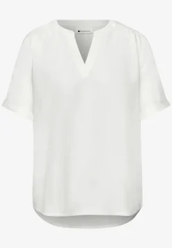 Blouse à manches courtes avec turn-up