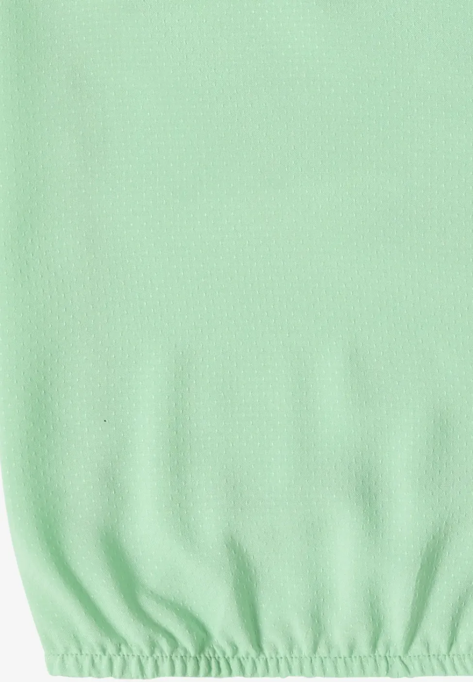 Blouse à manches courtes avec mélange de structures
