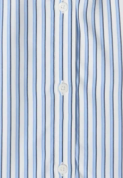 Blouse à manches courtes avec motif à rayures