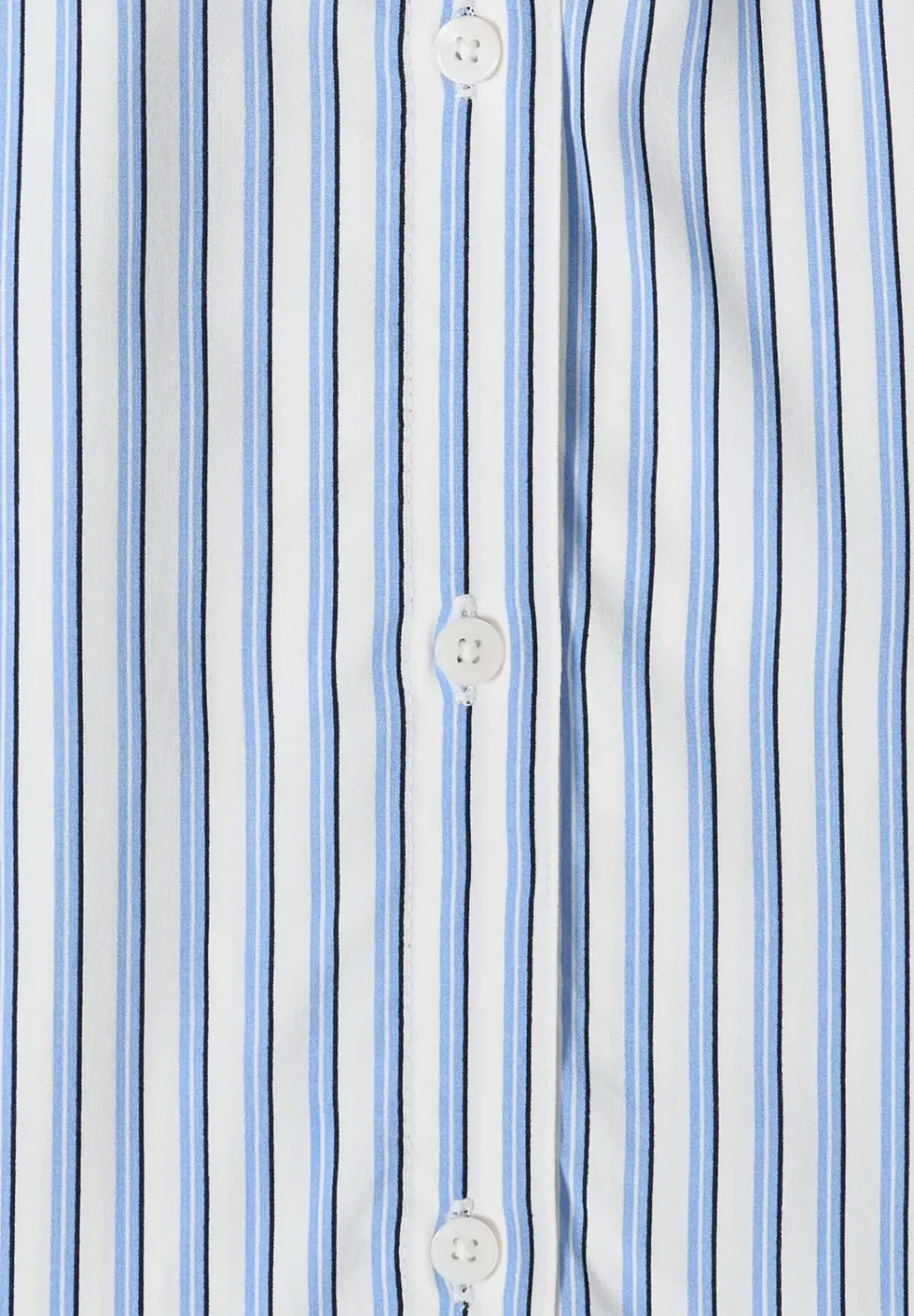 Blouse à manches courtes avec motif à rayures