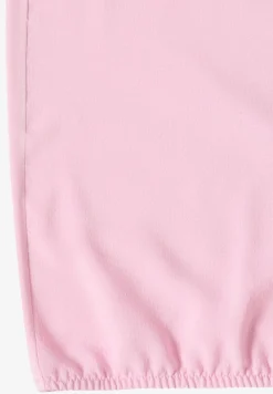 Blouse à manches courtes avec mélange de structures