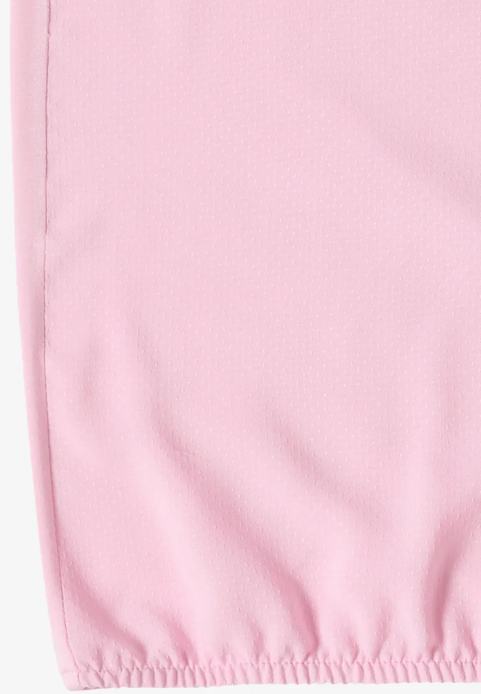Blouse à manches courtes avec mélange de structures