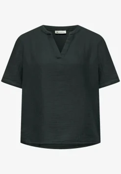 Blouse à manches courtes en qualité mousseline
