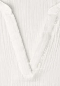 Blouse à manches courtes en qualité mousseline