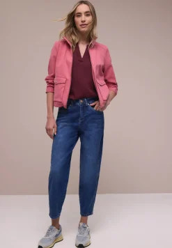 Blouse à manches courtes en qualité mousseline