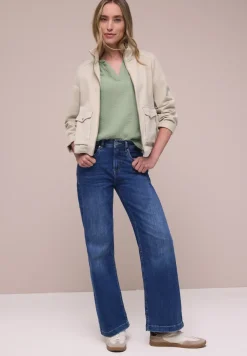 Blouse à manches courtes en qualité mousseline