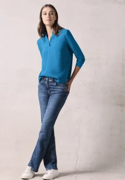 Blouse à manches en jersey