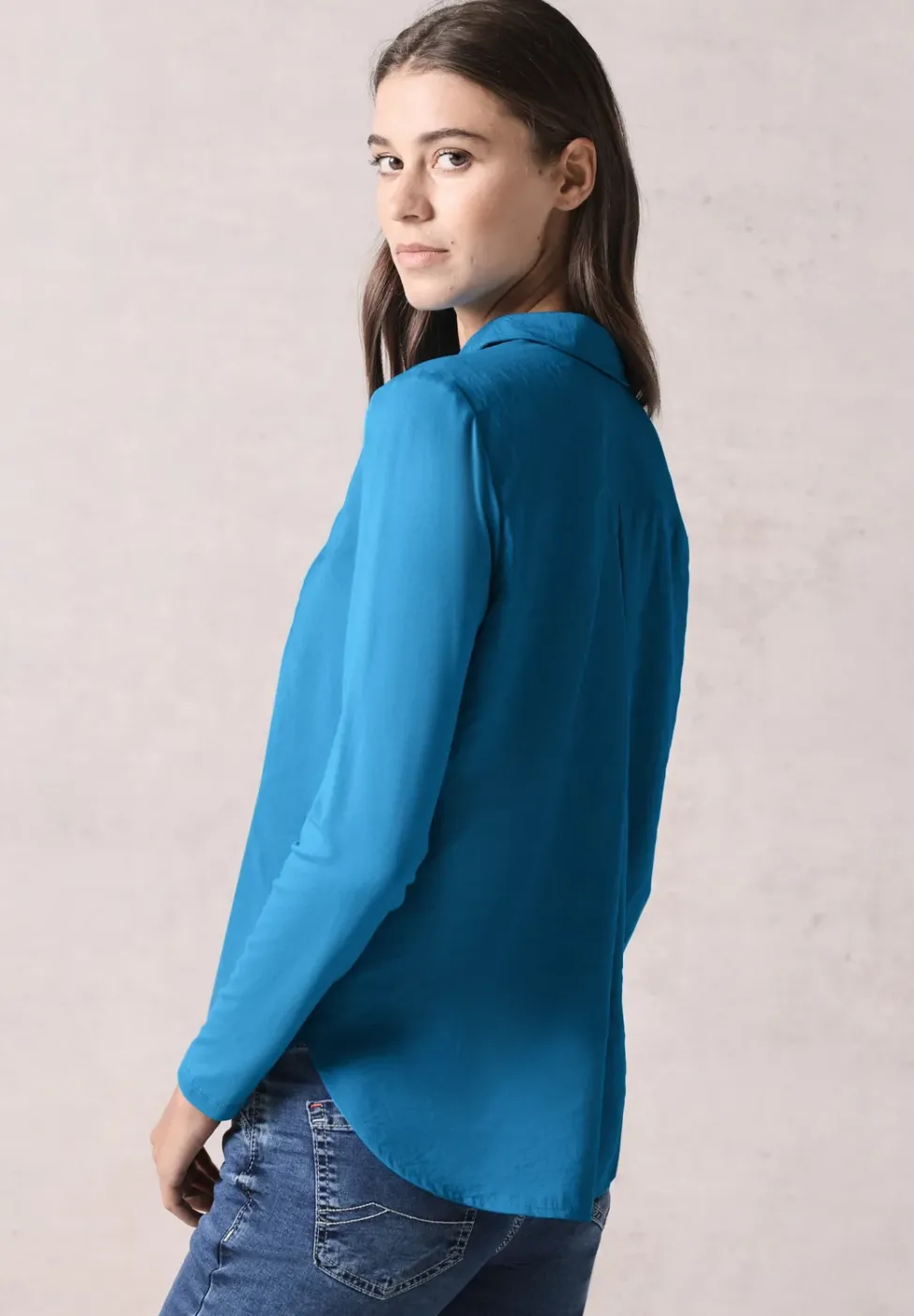 Blouse à manches en jersey