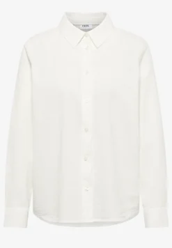 Blouse à manches longues avec structure et boutons