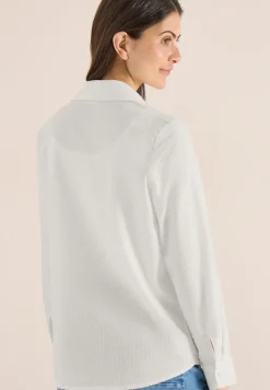 Blouse à manches longues avec structure et boutons