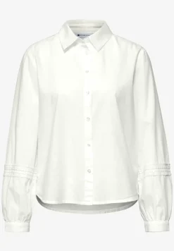 Blouse à manches longues avec détails en croquet