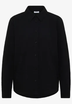 Blouse à manches longues avec structure et boutons