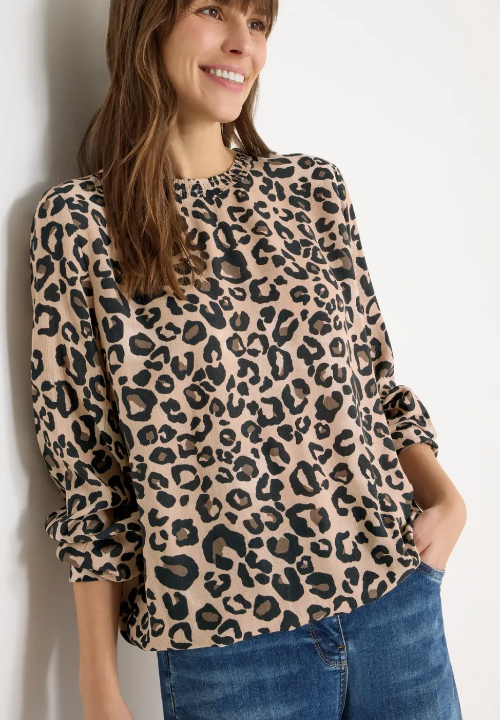 Blouse à manches longues Leo