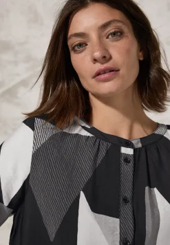 Blouse à motif graphique