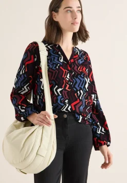 Blouse à motif graphique