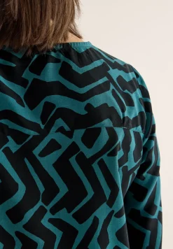 Blouse à motif graphique
