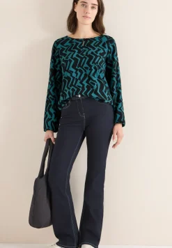 Blouse à motif graphique