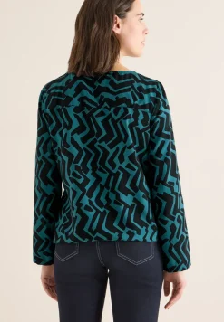 Blouse à motif graphique