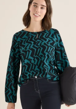 Blouse à motif graphique