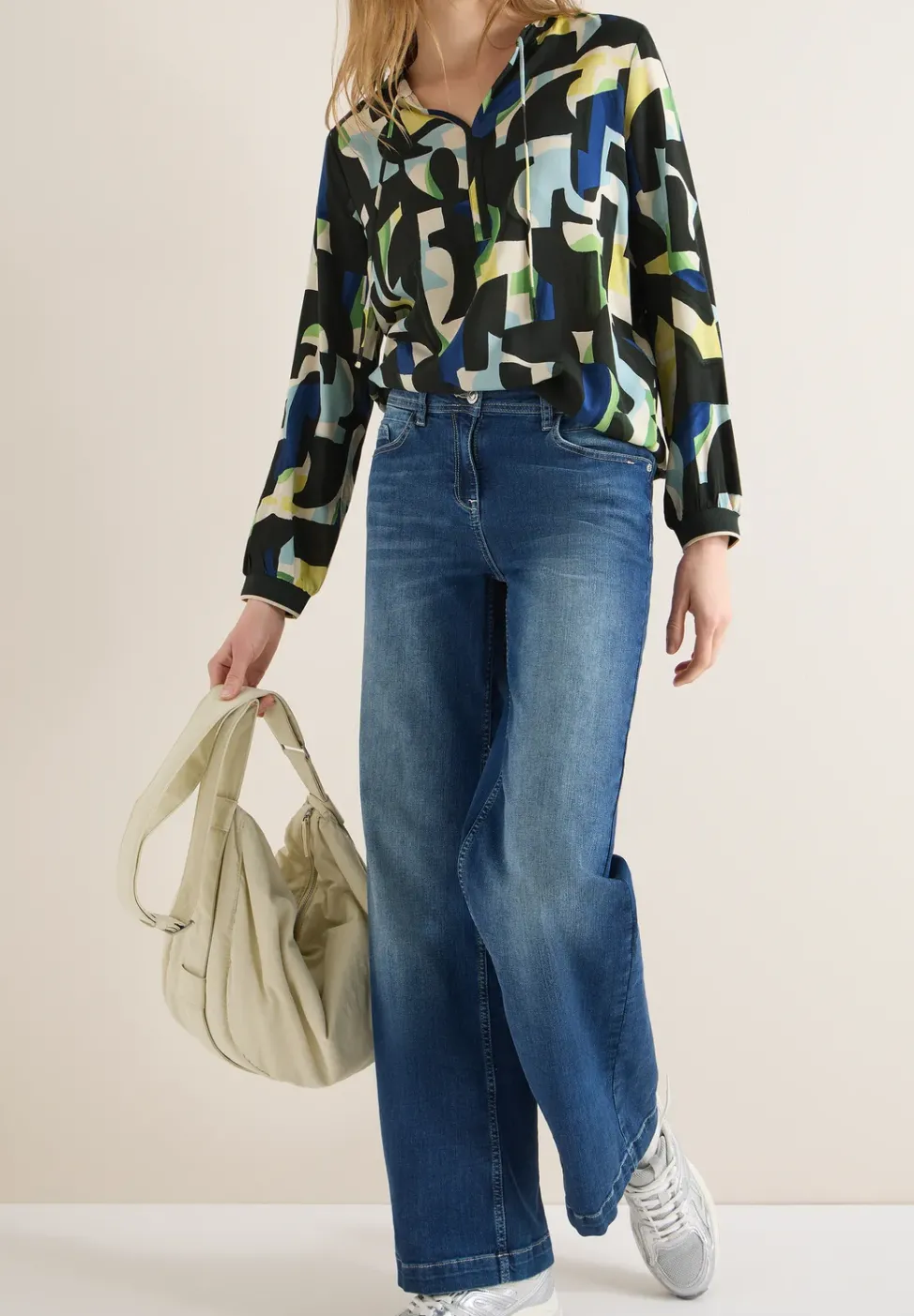 Blouse à motifs
