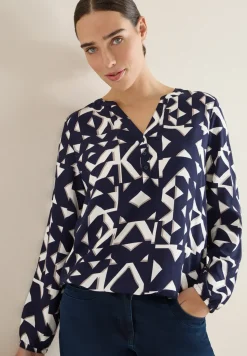 Blouse à motifs