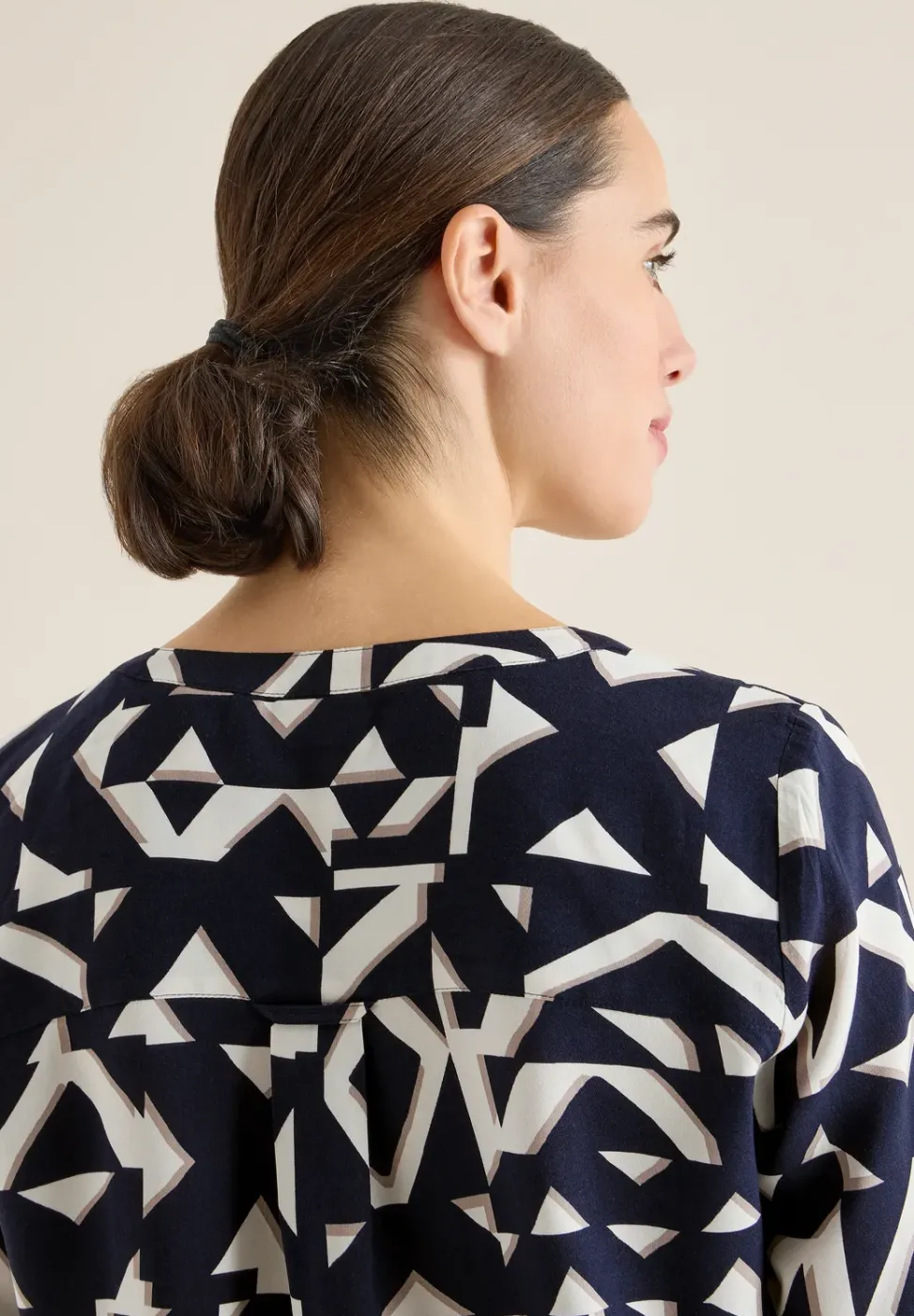 Blouse à motifs