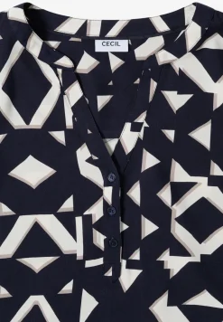Blouse à motifs