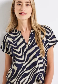 Blouse à motifs
