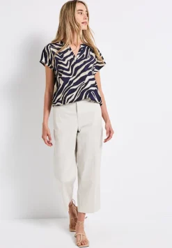 Blouse à motifs