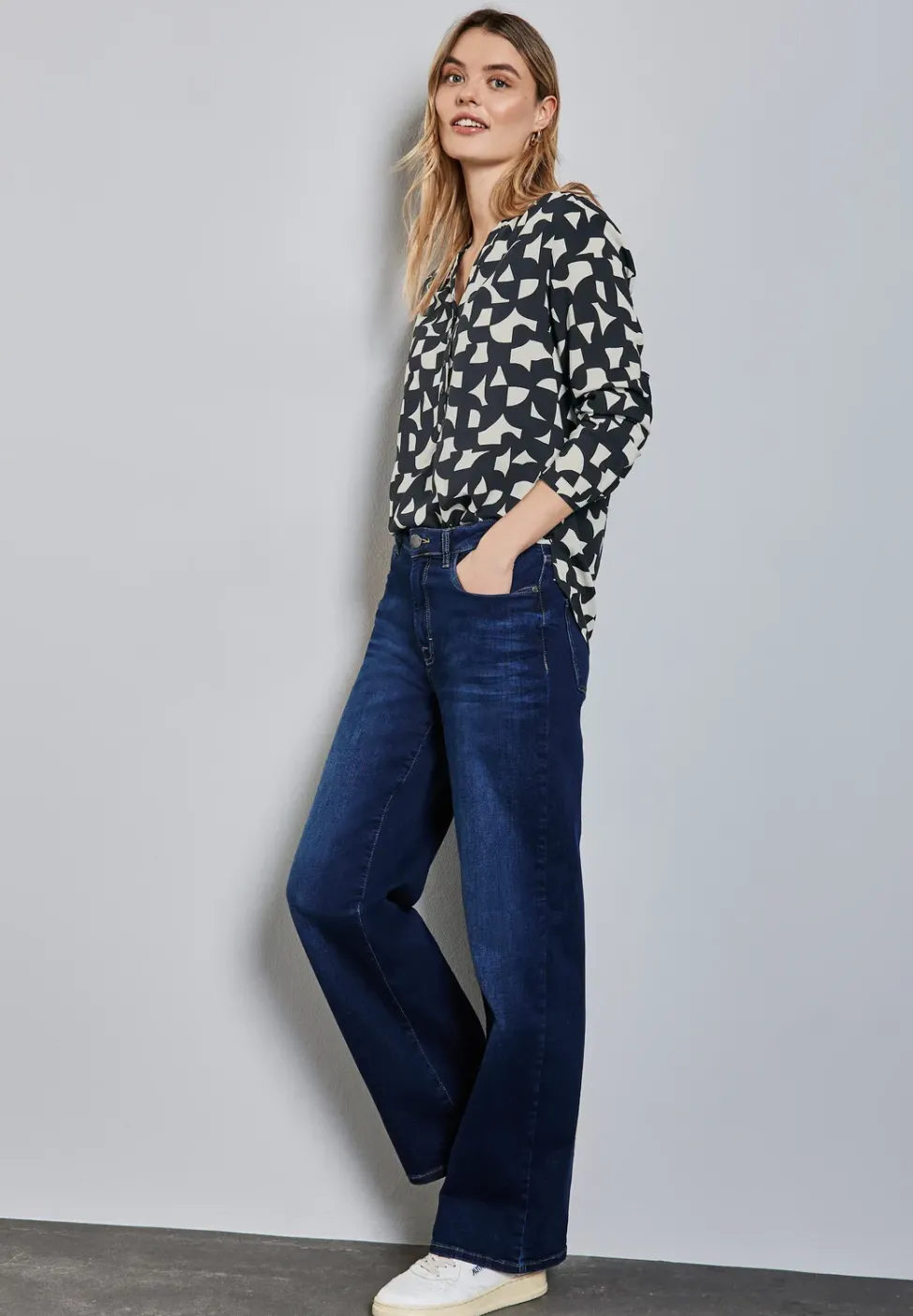 Blouse à motifs
