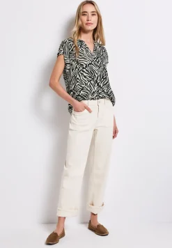 Blouse à motifs